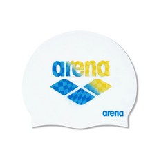 ARENA 플래그 실리콘수모 A6AC1AC07WHT 466239, WHT