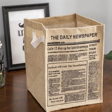 예스몰 빈티지사각바구니 정리수납함