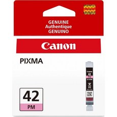 Canon CLI-42 정품 포토 마젠타 잉크 탱크 PIXMA PRO-100 프린터와 호환, Photo Magenta, 1 Count (Pack of 1), Ink