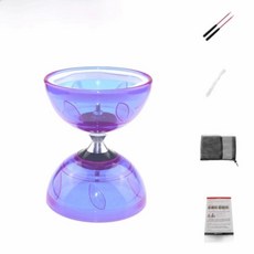 휴대용 가죽 소프트 그릇 모양 요요 엔터테인먼트, 1개, 2. Purple