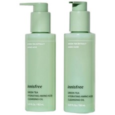 INNISFREE 綠茶保濕胺基酸卸妝油, 150ml, 2瓶