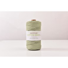 3mm 고급 마크라메실 순면우동사 100m 네트백 스트링 컬러우동실 코튼 브레이드 색실, 39-L.Olive