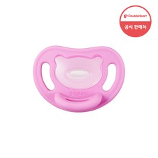 더블하트 Soft Buddy 노리개젖꼭지, L, 핑크, 1개