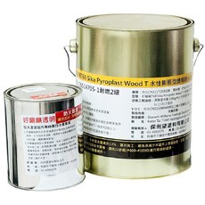 好唰唰 水性透明二級防火漆，附防火證明，可開立1.25坪，附著性佳，無毒微味，2.5KG, 1個, 防火漆