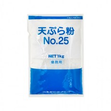덴뿌라고 일본 튀김 가루 NO25 1kg, 1g, 1개