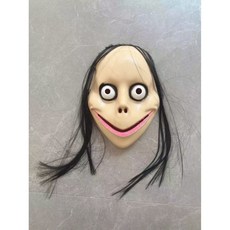 모모가면 모모귀신가면 모모귀신 귀신 할로윈가면 코스프레 코스튬 마스크분장 무서운가면 할로윈데이, 1개