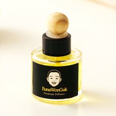 은아원국 프리미엄 디퓨저 차량용 유자향 50ML 5.5X5.5X12, 2개