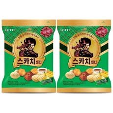 624C 롯데 스카치캔디 세가지맛 317g 2개_624C, 2개