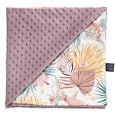 布想出門 嬰兒荳荳絨布毯/寶寶安撫巾 - 柔軟親膚泡泡毯, 薰衣草紫,尺