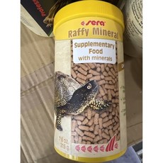 Sera 喜瑞 烏龜礦物質飼料 爬蟲兩棲補充食品 215g, 1個