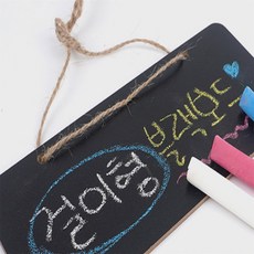 플로샵 걸이형 미니 블랙보드 메모칠판 메뉴판칠판