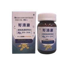 InMARCH 茵瑪奇85%好清澈魚油膠囊(60顆/罐), 1個