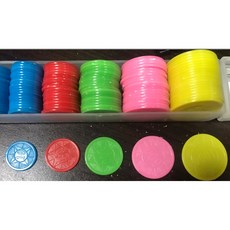 信承 數字小籌碼 玩具錢幣, 1個