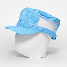 크린룸 모자 ( 남성용 ) 투피스 무진모 방진모 제전모, SkyBlue, 1개