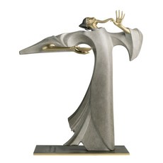 銅作TUMZUO 詩仙李白 高溫著色 彩色顏料手繪 全黃銅手工打造 銅雕 居家裝飾 收藏 送禮 自用 擺設 裝設