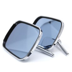 헤드웨이 오토바이 사이드미러 VIP 블루미러 8mm, 1세트