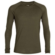 【Icebreaker】男 ZONE 網眼透氣保暖長袖上衣-BF150 橄欖綠 No.104347