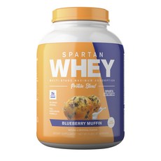 Sparta Nutrition 斯巴達乳清蛋白混合物, Blueberry Muffin, 2.3kg, 1罐
