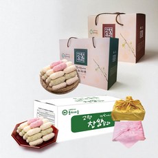 국내산 찹쌀 혼합 유과 한과 300g 500g 900g 선물세트, 혼합유과 500g, 1개, 혼합유과 500g
