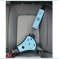 兒童安全帶護肩套 方便可拆洗安全帶肩套 防勒脖安全帶固定器, 1個, 宇航員  套裝