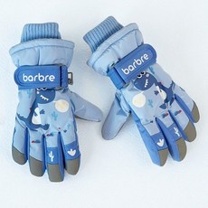 바브레 아동용 방수 패딩 스키장갑