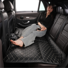 츄리 뒷자석 평탄화 보드 차박 매트, 블랙