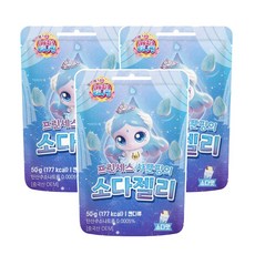 캐치티니핑 프린세스 사뿐핑의 소다젤리, 3개, 50g
