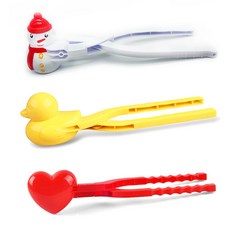 雪鴨雪球機鴨心雪人3件套