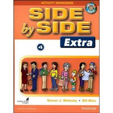 東華書本熊 Side by Side Extra 3/e (4) Activity Workbook 附數位音頻CD/2片 9780132459914