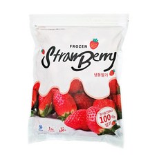 이룸(베리필드) 중국산 냉동딸기 / 무가당홀, 1개, 1kg