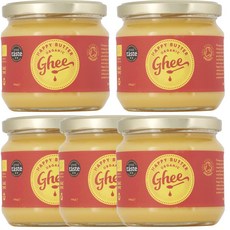 Happy Butter 해피 버터 오가닉 아티산 기 버터, 300g, 5개
