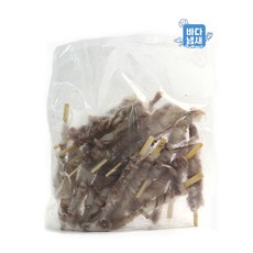 냉동 호롱낙지 낙지호롱이 꼬치용 (900g) 손질/내장제거, 1