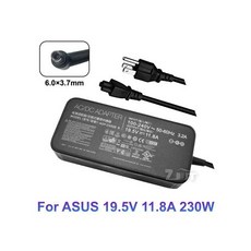 AC 노트북 충전기 ASUS ROG GM501GS GX501V GX501VI GX501VIXS75 ADP230GB B 노트북 전원 어댑터 195V 18A 60x37mm 230W, 2) EU