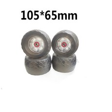 새로운 105mm 오프로드 휠투명 빨간색 바퀴 코어 고탄력 보드 전기 스케이트, Item