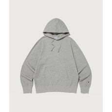 [국내 매장품] CHAMPION 루즈핏 크루넥 후드 티셔츠 Normal Grey 199671