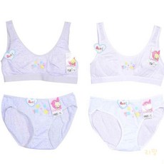 콩콩 주니어팬티브라세트 순면 노와이어