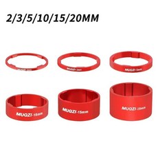 헤드셋 심 키트 포크 높이 조정용 자전거 스템 와셔 스페이서, 1개, 1. Red suit