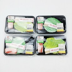 [무료배송/당일배송] 먹지마 삼겹살 학용품 세트 쌈채소 메모 [엘리빅마켓], 4개, 렌덤