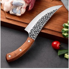 [愛佳]台灣現貨 ''快速流暢專業鋒利剔骨刀(不附刀套) "{J01211} 超鋒利砍骨大刀 切菜刀 廚房專用刀 露營刀, 1個, 剔骨刀-單入