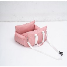 寵物車載墊 可拆洗狗狗車載包 車用防水防髒寵物旅行箱, 1個, 蘋果粉