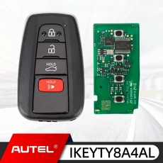 오텔 스마트 키 IKEYTY8A3AL 315/433 MHz 토요타용 KM100 IM508, 02 TY8A4AL