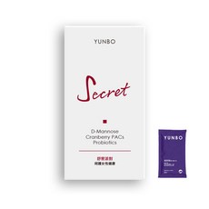 【YUNBO 澐上】舒密派對60粒，含女性益生菌、專利蔓越莓、維生素C及葉酸，呵護女性私密健康, 1個, 60粒