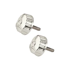 범용 다채로운 낚시 스피닝 릴 핸들 나사 캡 커버 개스킷 포함 액세서리 2 개, 05 Silver