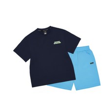 내셔널지오그래픽 키즈 K262UPB902 에어로쿨 5부 상하 SET NAVY 960669