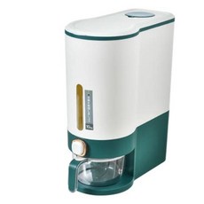 콘푸라이트디스펜서 습기 방지 쌀통 팝콘디스펜서 두꺼운 가루디스펜서 새로운, 1개, F. 두꺼운 보라색 0근 세트 계량컵