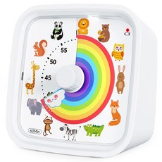 공부타이머 타이머 공부타이머스톱워치 공부타이머스톱워치무소음 타이머 주방타이머, a, 백색 동물, 1개