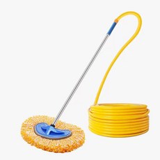 세차용 물나오는 걸레 밀대 브러시 연결 창문 호스연결, D. T11 강화 버전 오렌지 브러시 10m