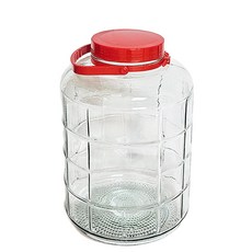 담금주 유리병 과실주병 매실병 매실통 3리터 5리터 10리터, 1개, 10L