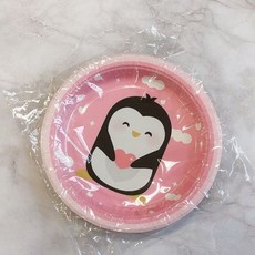 파티 칼라 종이접시 23cm 5매(색상랜덤)nog7+7OZJ