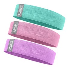 올리보 홈트레이닝 힙업 운동 필라테스 요가 헬스 루프밴드 RB8, (3종세트)민트,핑크,퍼플